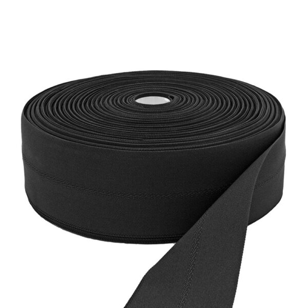 Лента корсажная для пояса 50 мм цв. чёрный 1 м