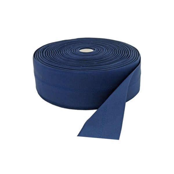 Лента корсажная для пояса 50 мм цв. т. синий 1 м