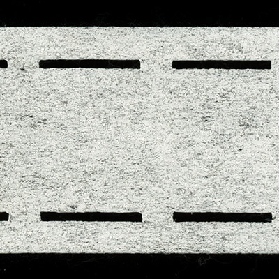 Клеевая корсажная лента 47г/м 60 мм цв. белый упак.1,5 м