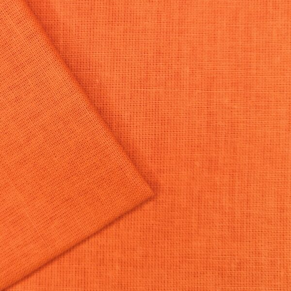 Ткань для творчества 100% хлопок цв. оранжевый упак. 50*50 см