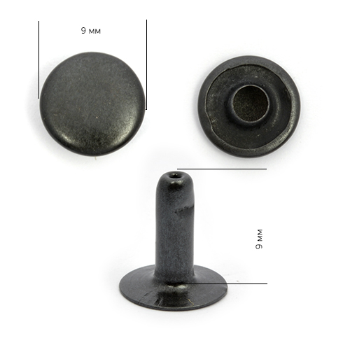 Хольнитен d 9,5 мм цв. чёрный упак. 10 шт