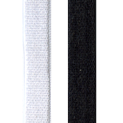 Эластичная  лента для бретелей LB-43 8 мм цв. чёрный 1 м