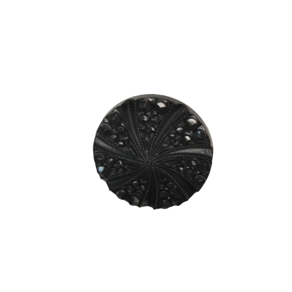 Пуговица арт. 0035 d 35 мм цв. чёрный 1 шт