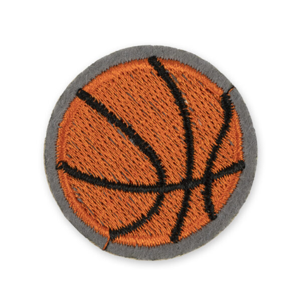Термоаппликация арт. L215 баскетбольный мяч 4*4 см 1 шт