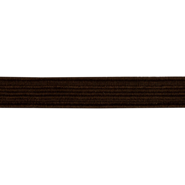Резинка продёржка 8 мм цв. т. коричневый упак. 10 м