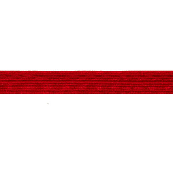 Резинка продёржка 8 мм цв. красный упак. 10 м