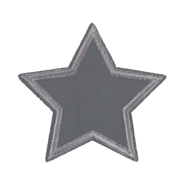 Термоаппликация арт. L094 звезда светоотраж. 5*5 см 1 шт