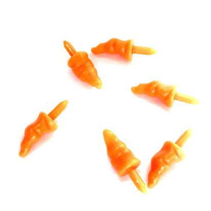 Нос для игрушек Морковка 15 мм упак. 5 шт